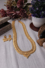 Traditional Long Kairi Haar Gold Plated